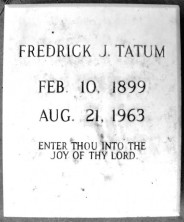 Fredrick Julian Tatum