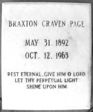 Braxton Craven Page