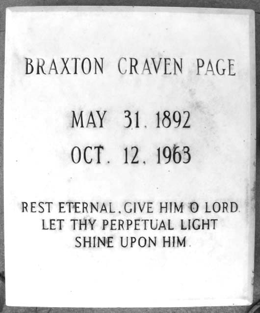 Braxton Craven Page
