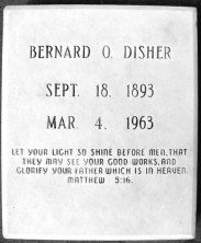 Bernard Olynda Disher