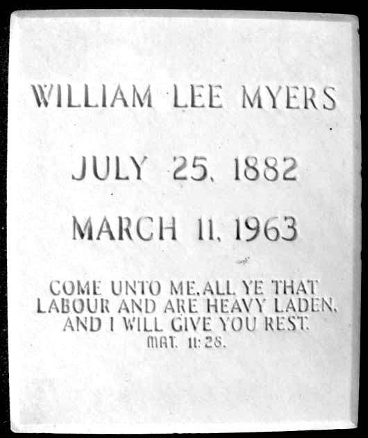 William Lee Myers