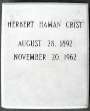 Herbert Haman Crist
