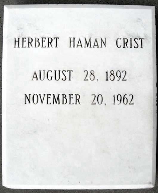 Herbert Haman Crist