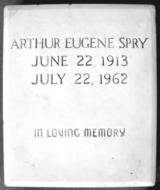 Arthur Eugene Spry