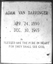 Adam Van Barringer