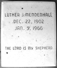 Luther James Mendenhall