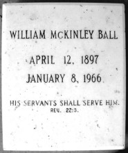 William McKinley Ball