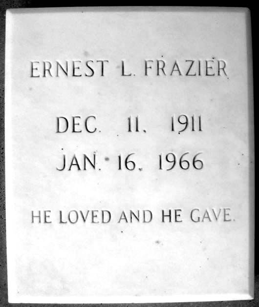 Ernest Linville Frazier