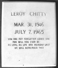 Leroy  Chitty