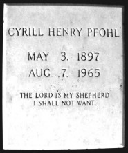 Cyrill Henry Pfohl