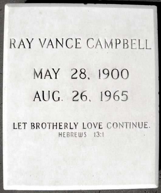 Ray Vance Campbell
