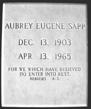 Aubrey Eugene Sapp