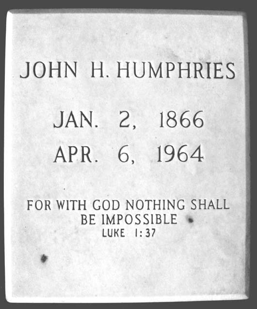 John Henry Humphries