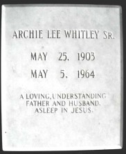 Archie Lee Whitley