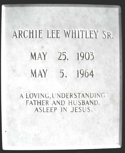 Archie Lee Whitley