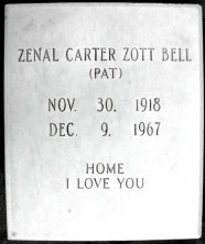 Zenal  (Pat)   Bell