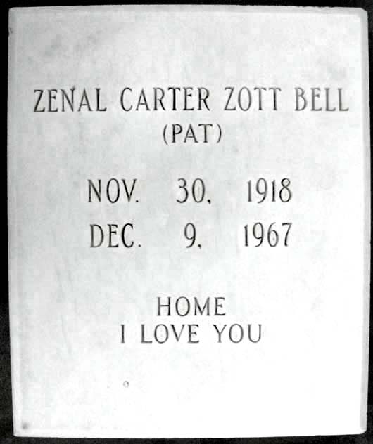 Zenal (Pat) Bell