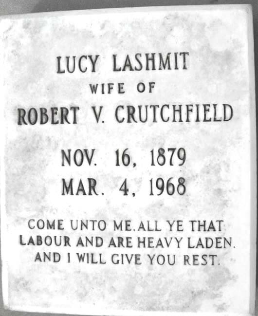 Lucy Cornelia Crutchfield