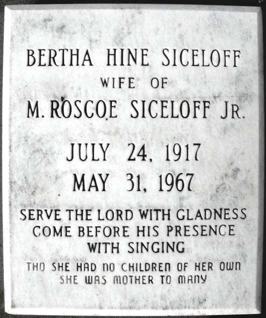 Bertha Geneva Siceloff