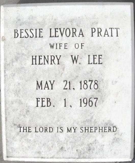 Bessie Levora Lee