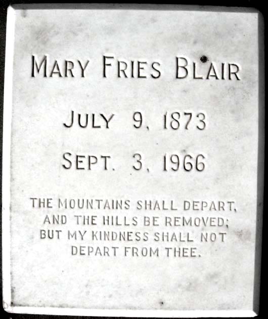 Mary Eleanor Blair