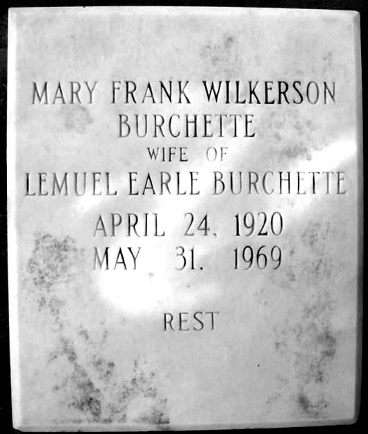 Mary Frank Burchette