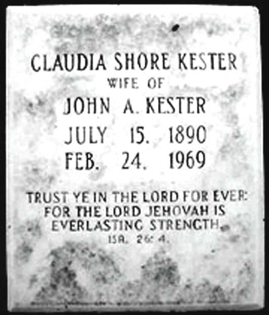Claudia Kester