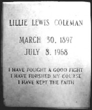 Lillie  Coleman