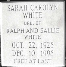 Sarah Carolyn White
