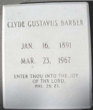 Clyde Gustavus Barber