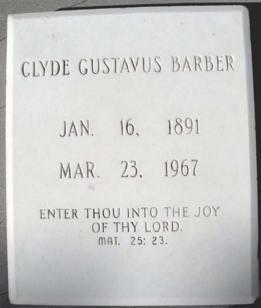 Clyde Gustavus Barber
