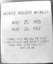 Mortie Malone Morgan