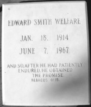 Edward Smith Welfare