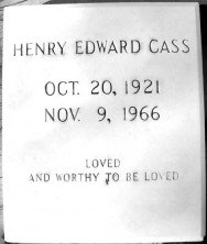 Henry Edward Cass