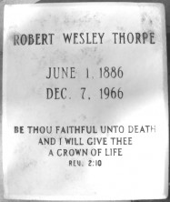 Robert Wesley Thorpe