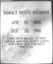 Horace Brietz Milburn