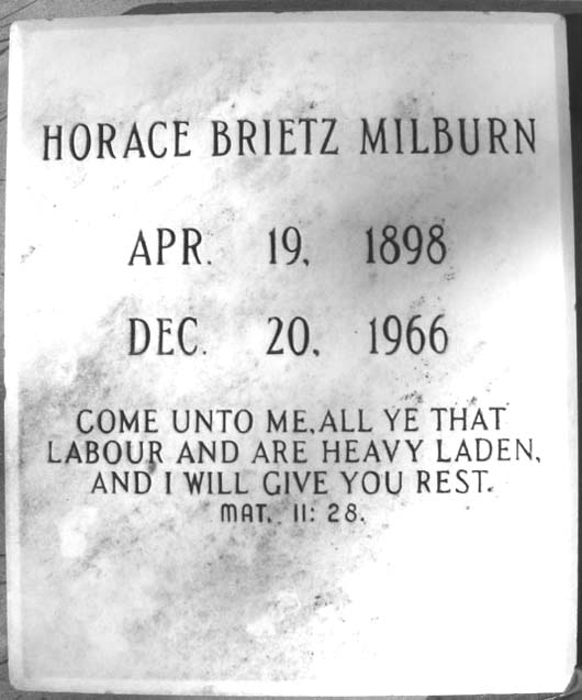 Horace Brietz Milburn