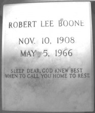 Robert Lee Boone