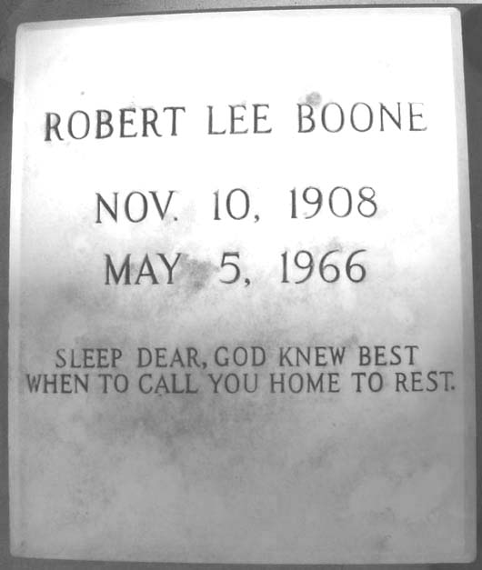 Robert Lee Boone