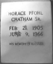 Horace Pfohl Chatham
