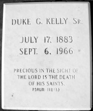 Duke Garfield Kelly