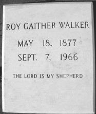 Roy Gaither Walker