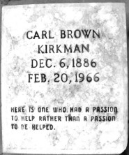 Carl Brown Kirkman