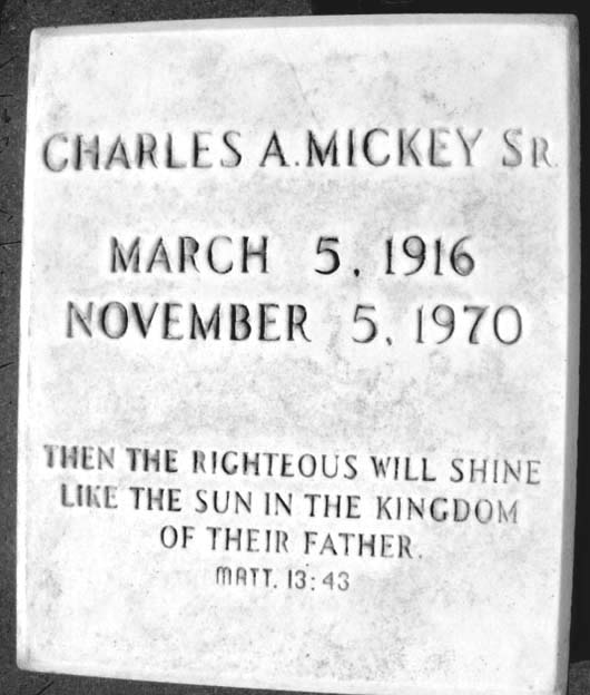 Charles Alexander Mickey