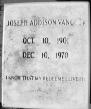 Joseph Addison Vance