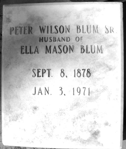 Peter Wilson Blum