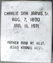 Charlie Sink Jarvis