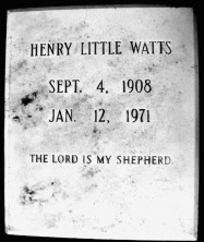Henry Little Watts