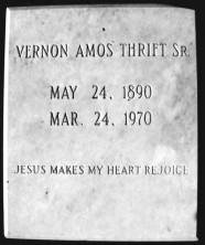 Vernon Amos Thrift
