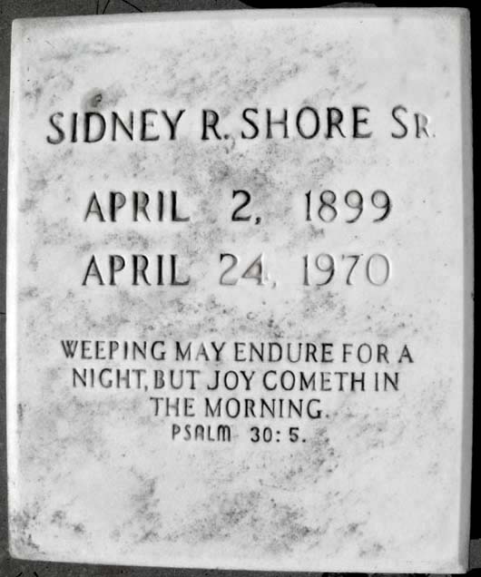 Sidney Romalus Shore